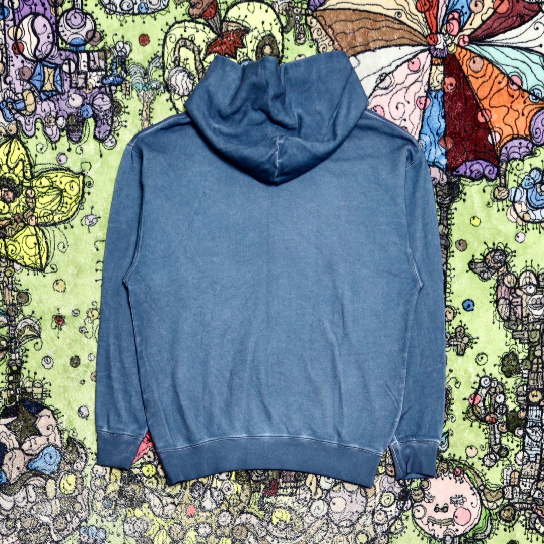 Loewe 罗意威 水洗字母水钻连帽卫衣 卫衣 秋冬 蓝色