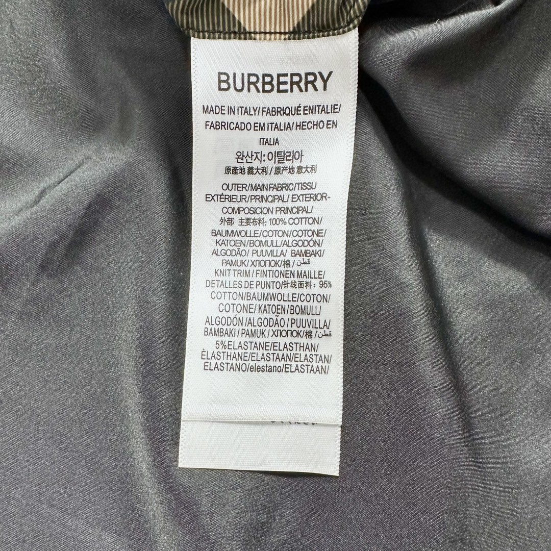 Burberry 巴宝莉 经典格纹图案连帽夹克 棉服 外套 长袖 秋冬款 棕色 8063689_#_A7168