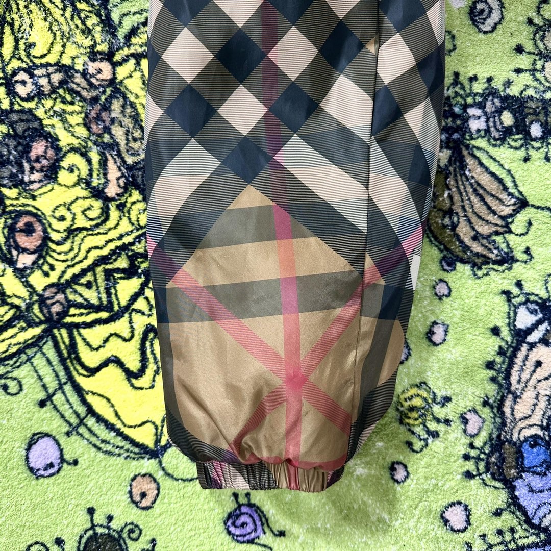 Burberry 巴宝莉 经典格纹图案连帽夹克 棉服 外套 长袖 秋冬款 棕色 8063689_#_A7168