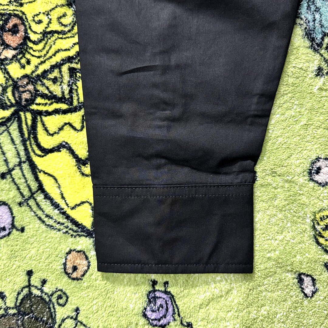 Balenciaga 巴黎世家 纯色字母logo印花 衬衫 长袖 秋冬 黑色