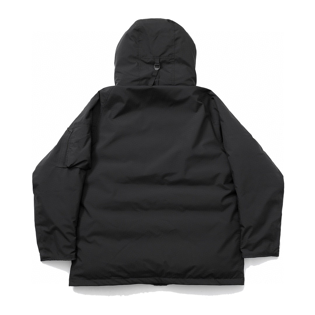 734#MADNESS Nanamica 纯色连帽羽绒服 中长款 外套 长袖 冬季 黑色 绿色 