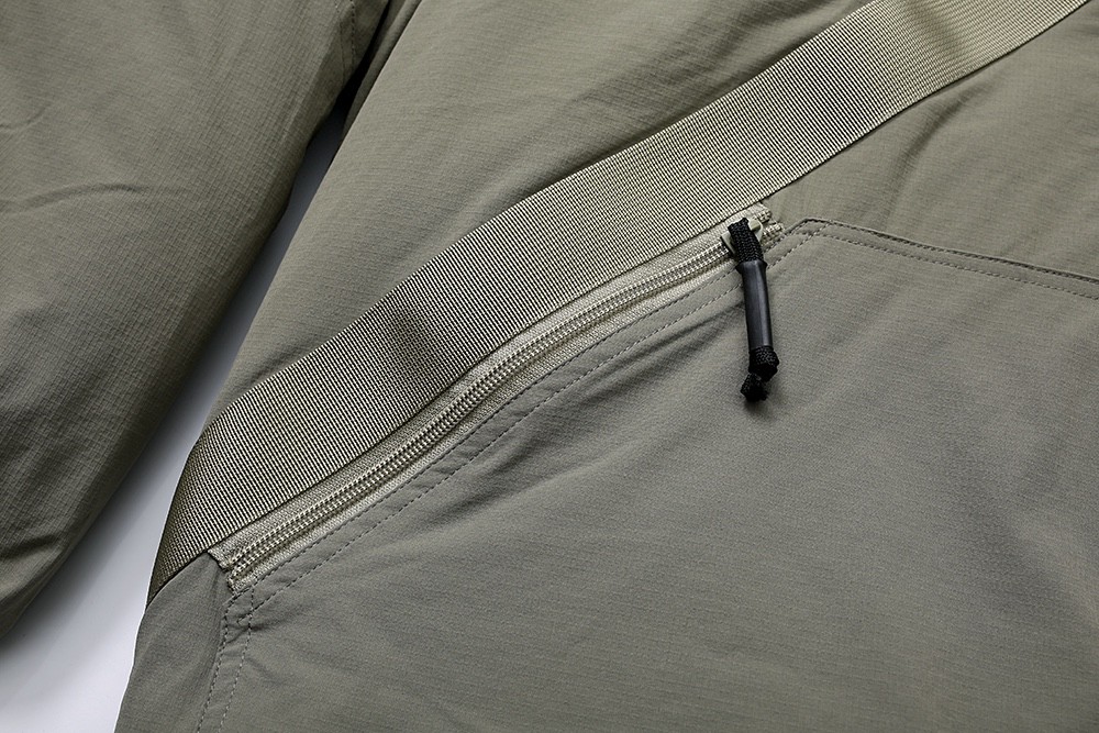 738#MADNESS 加厚夹棉运动服外套 夹克 棉服 长袖 秋冬季 休闲 男女同款 灰绿色 