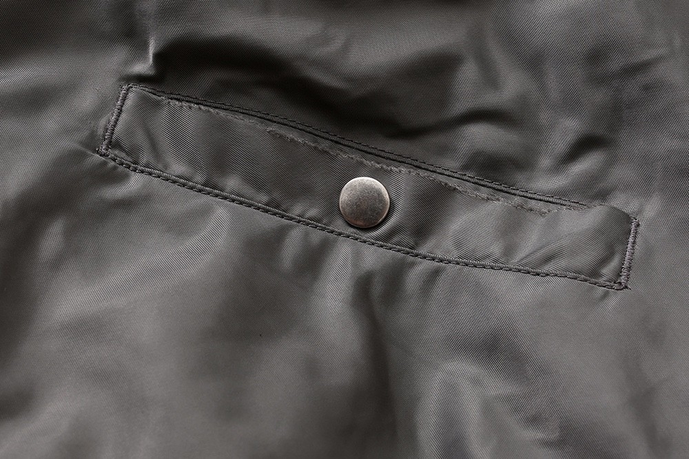 MADNESS 日系 做旧蜡染 棒球服 夹克 棉服 外套 长袖 秋冬季 休闲 男女同款 灰色 