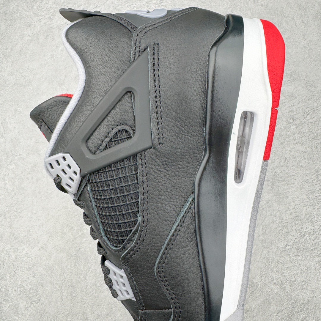 Air Jordan 4 AJ4 Bred Reimagined 低筒 男鞋 女鞋 籃球鞋 板鞋 波鞋 黑红 2024版 FV5029-006