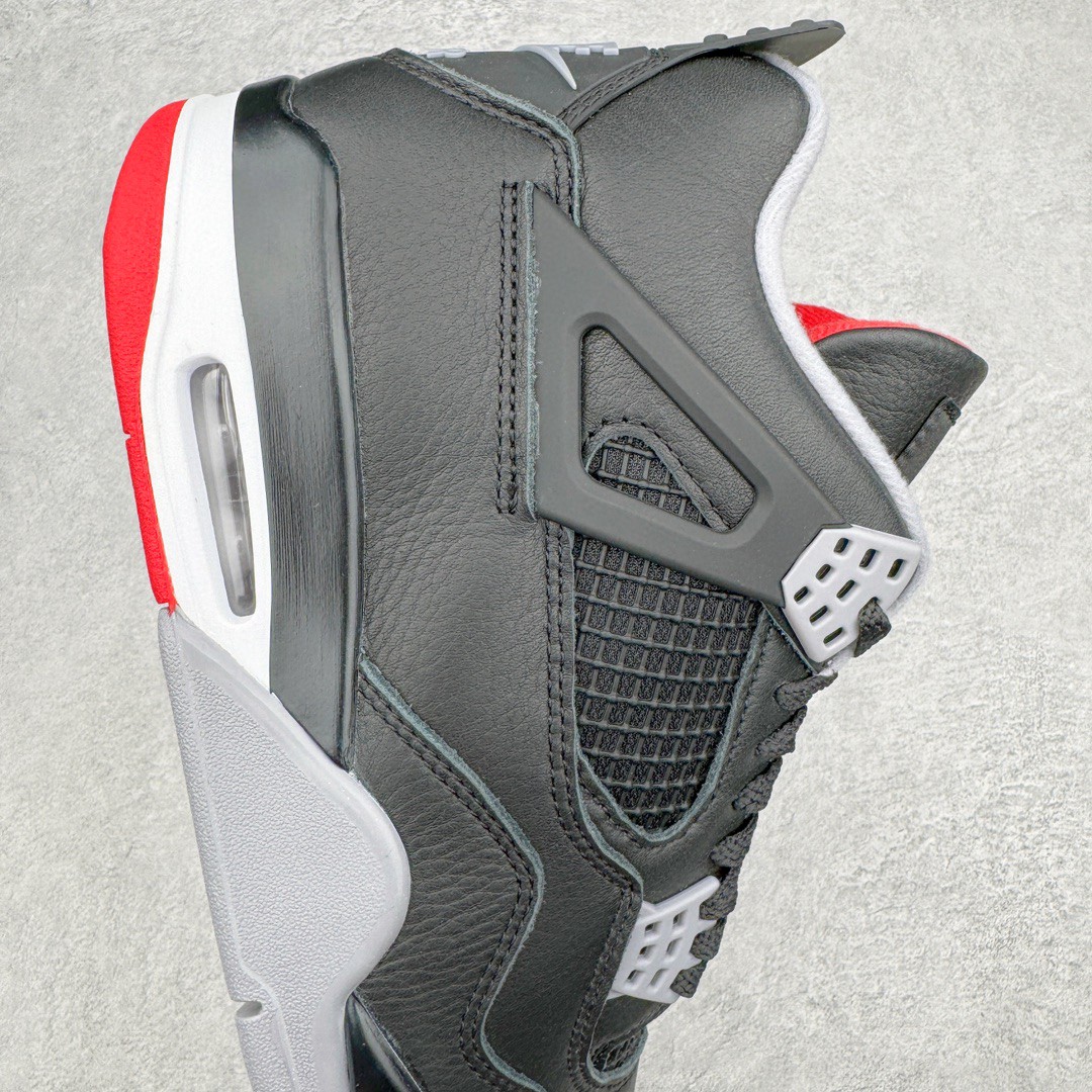 Air Jordan 4 AJ4 Bred Reimagined 低筒 男鞋 女鞋 籃球鞋 板鞋 波鞋 黑红 2024版 FV5029-006
