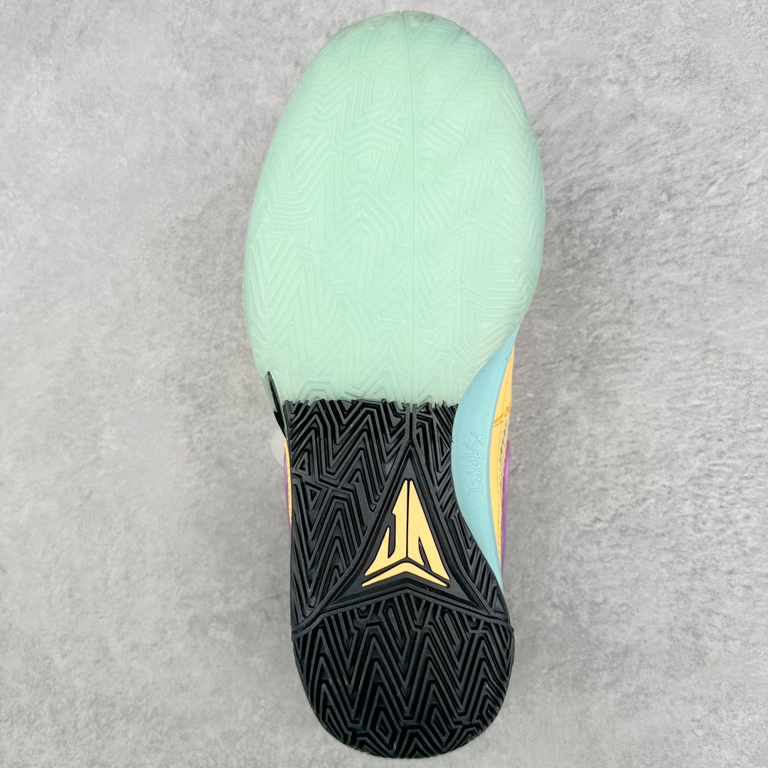 滅世 Ja 1 EYBL 莫兰特1代 鸳鸯 低筒 前後氣墊 耐磨透氣 實戰籃球鞋 波鞋 球鞋 男鞋 波鞋 黄紫 FQ4293-800