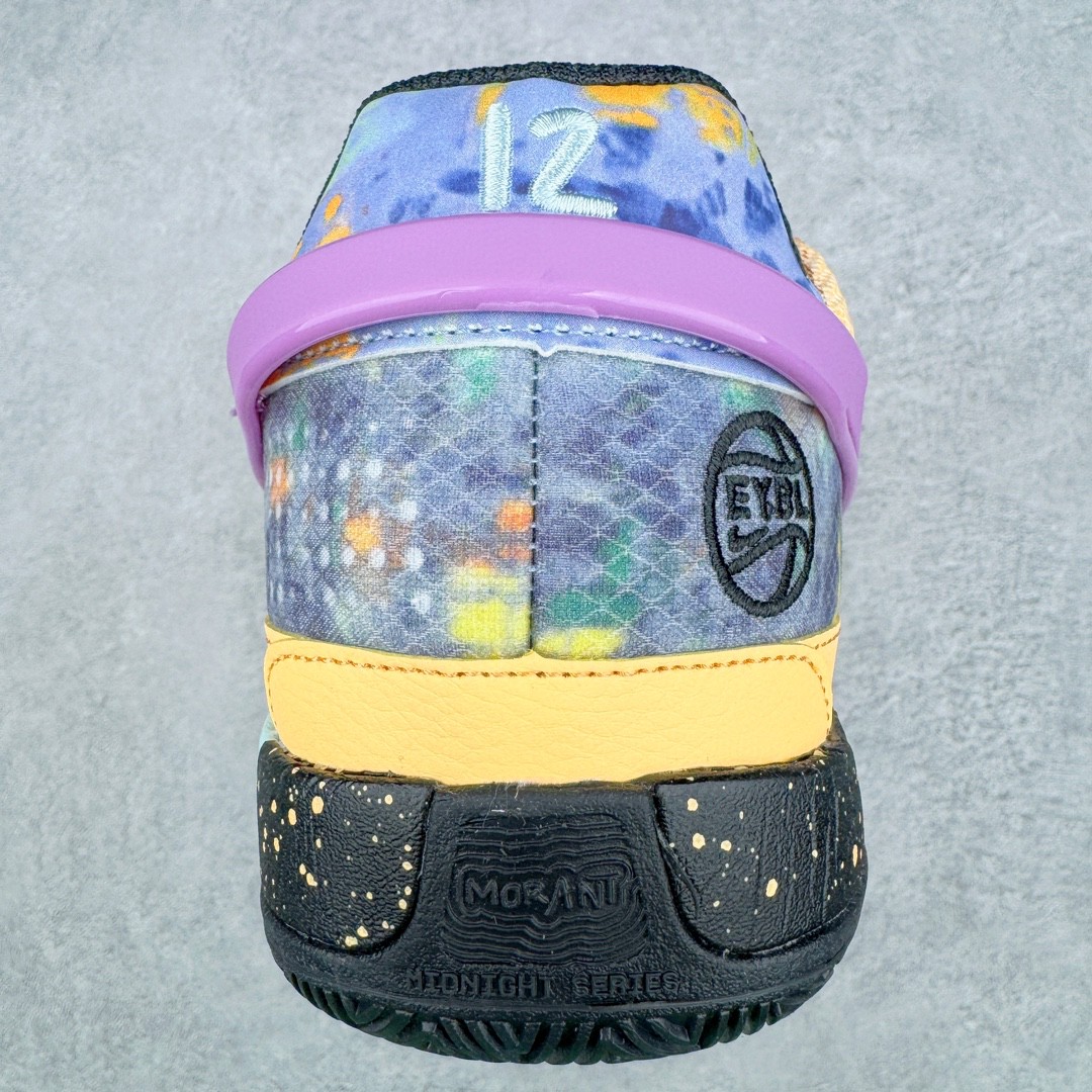 滅世 Ja 1 EYBL 莫兰特1代 鸳鸯 低筒 前後氣墊 耐磨透氣 實戰籃球鞋 波鞋 球鞋 男鞋 波鞋 黄紫 FQ4293-800