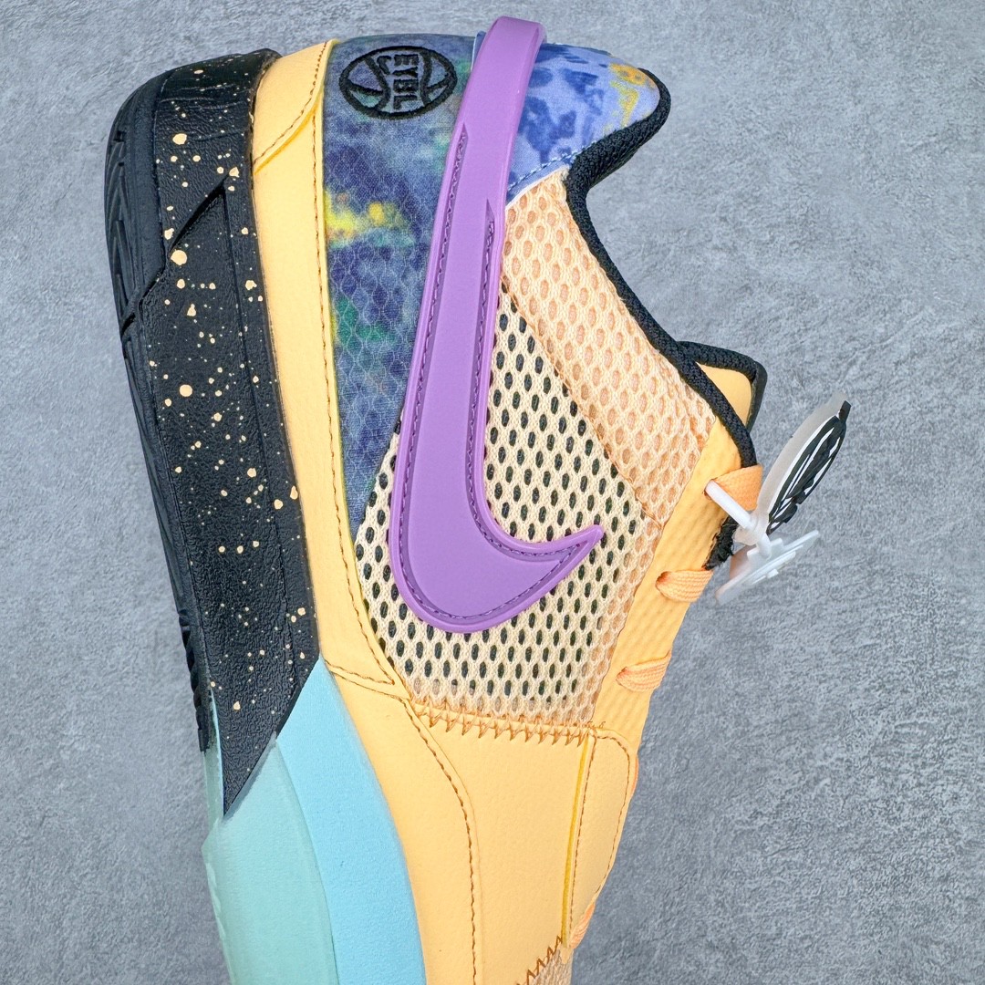 滅世 Ja 1 EYBL 莫兰特1代 鸳鸯 低筒 前後氣墊 耐磨透氣 實戰籃球鞋 波鞋 球鞋 男鞋 波鞋 黄紫 FQ4293-800