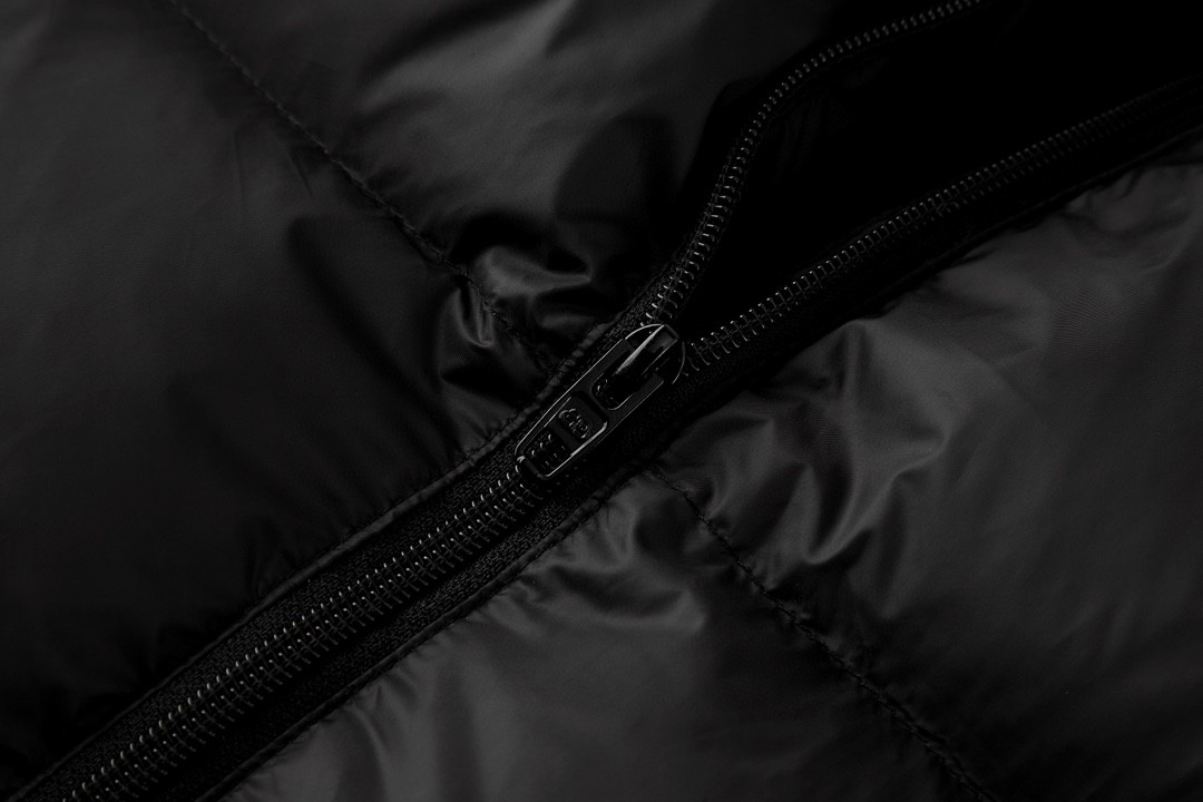 Balenciaga 巴黎世家 纯色字母Logo立领滑雪棉服 外套 保暖 长袖 冬季 黑色