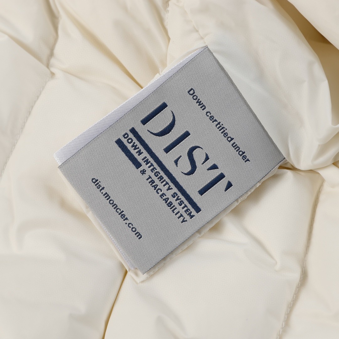 Moncler 蒙口 斜纹针织拼接立领羽绒服 夹克 保暖 外套 白色 9B00012M1131030