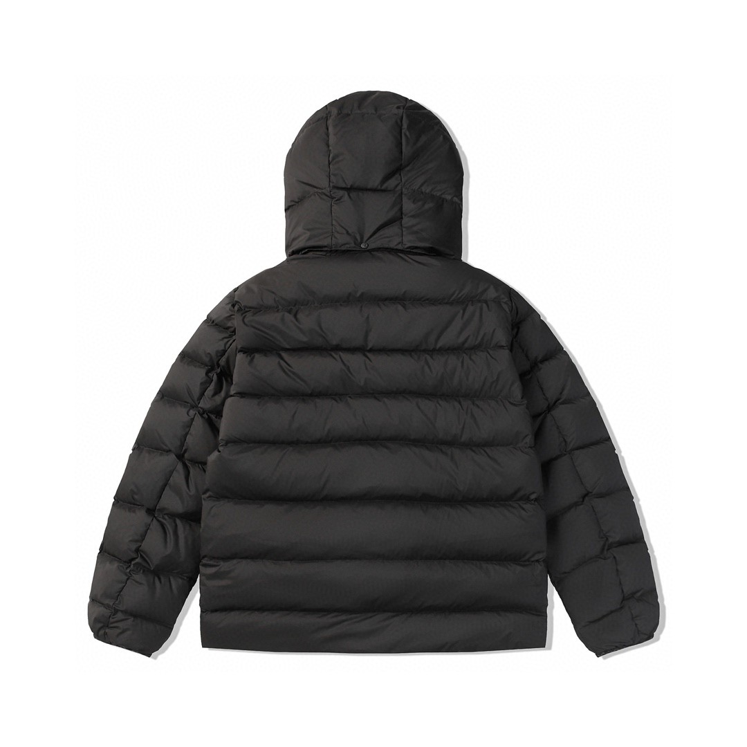 Moncler 蒙口 纯色字母Logo羽绒服 保暖 外套 黑色 I20911A00034596K7999
