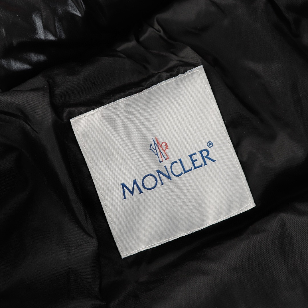 Moncler 蒙口 FRGMT 藤原浩 联名款 大口袋字母Logo羽绒服 保暖 外套 黄色 I209U1A00019M3078110