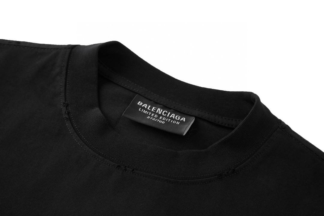 Balenciaga 巴黎世家 爆裂音乐限定卫衣 长袖 秋冬 男女同款 黑色