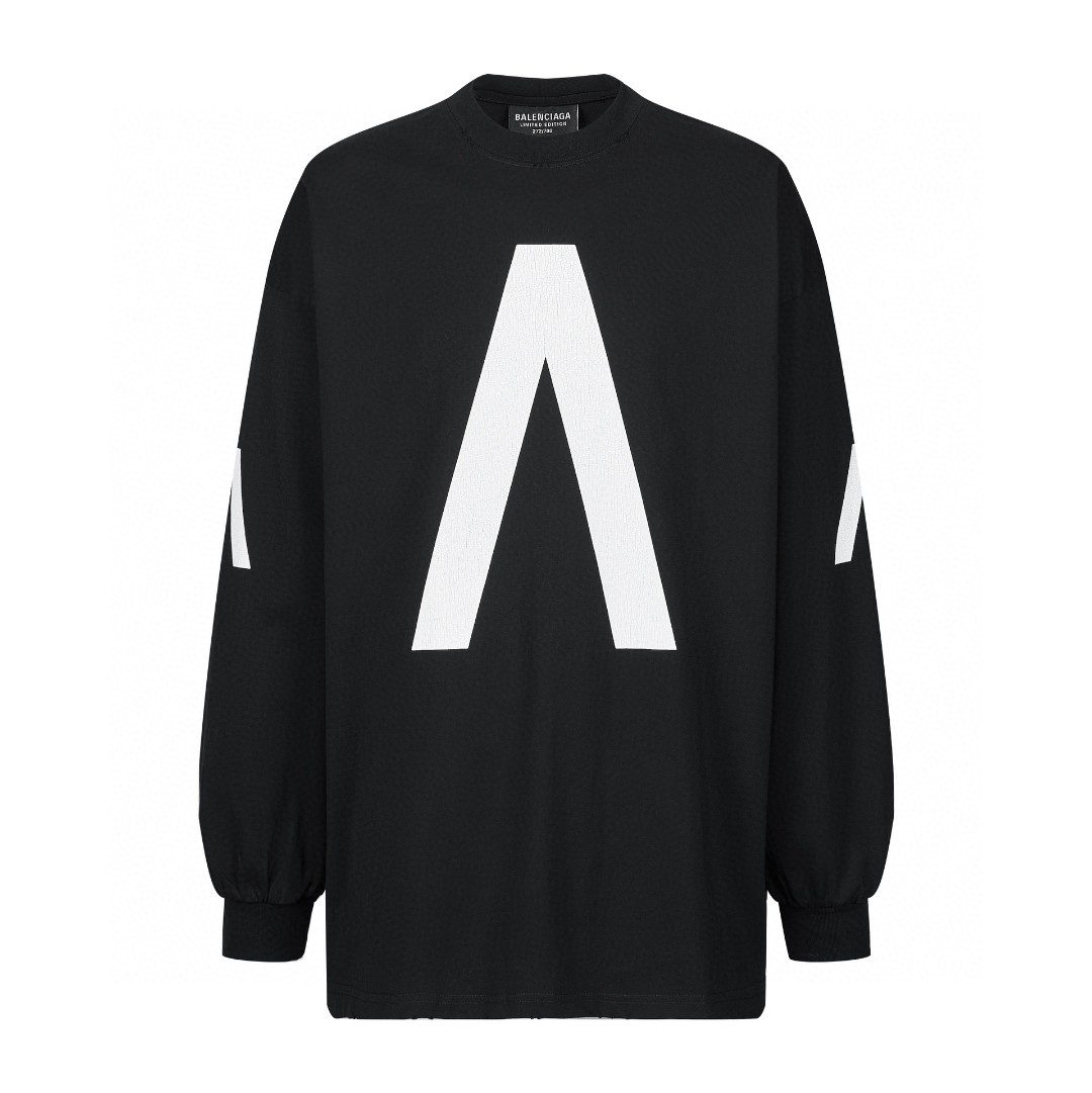 Balenciaga 巴黎世家 爆裂音乐限定卫衣 长袖 秋冬 男女同款 黑色
