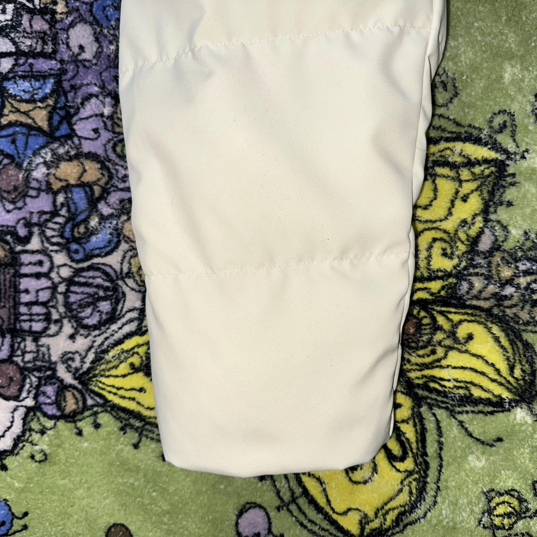 Thom Browne 经典四杠刺绣小钩图案长款羽绒服 长袖 保暖 白色