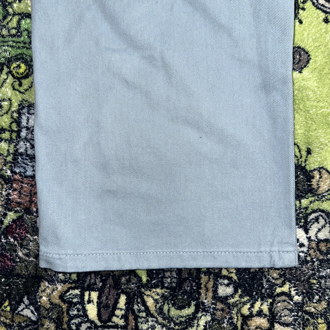 DIOR 迪奥 刺绣字母logo牛仔裤 休闲裤 长裤 裤子 蓝色