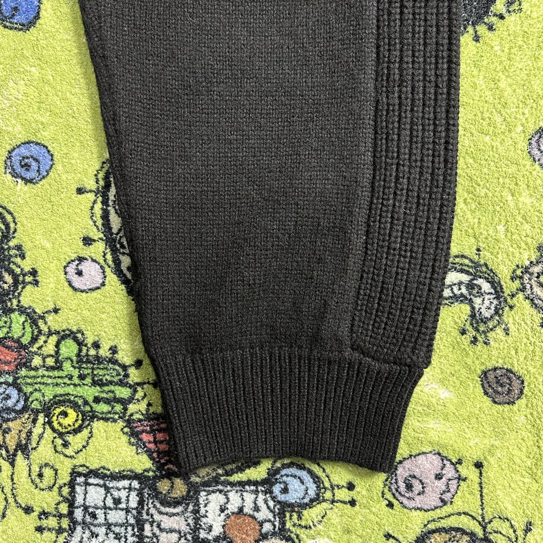 PRADA 普拉达 羊绒针织长裤 休闲裤 裤子 黑色