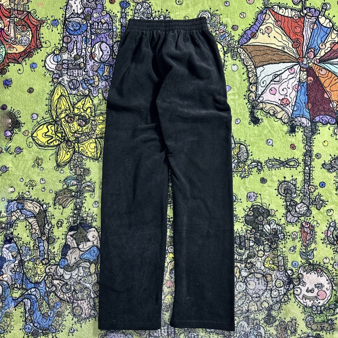 Balenciaga 巴黎世家 摇粒绒休闲裤 裤子 运动裤 长裤 宽松 黑色