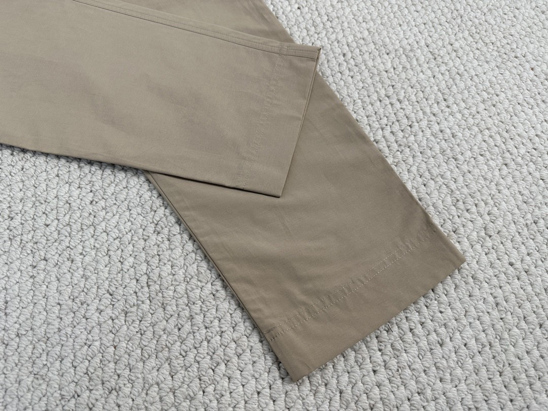 DIOR 迪奥 纯色帆布工装裤 休闲裤 长裤 裤子 卡其色 
