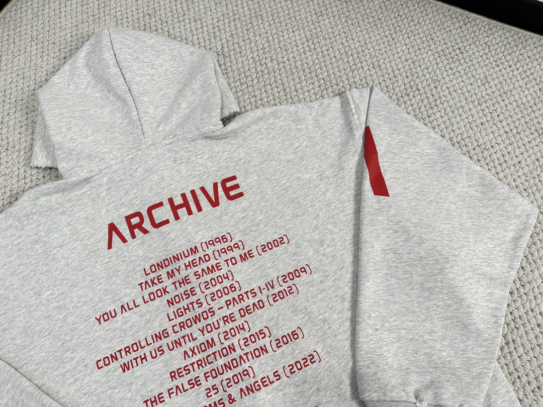 Balenciaga 巴黎世家 Apple Music 限量音乐合作系列字母印花连帽卫衣 长袖 秋冬 男女同款 白色 744457TQVA61561