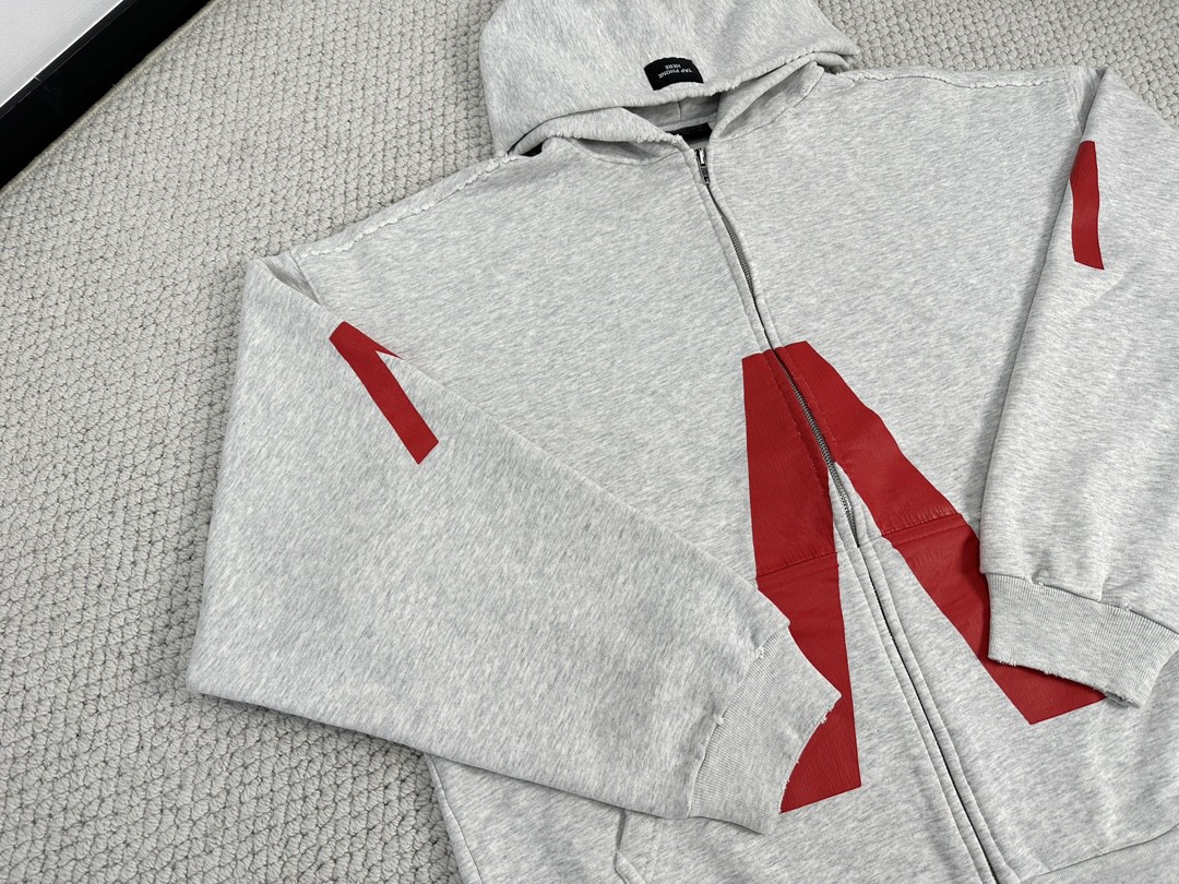 Balenciaga 巴黎世家 Apple Music 限量音乐合作系列字母印花连帽卫衣 长袖 秋冬 男女同款 白色 744457TQVA61561