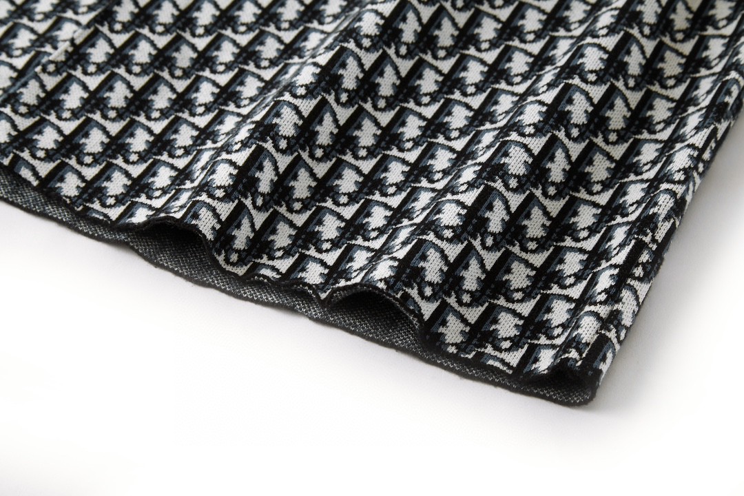 DIOR 迪奥 经典满印老花针织衬衫 长袖 外套 秋冬款 023M550AT099-C185