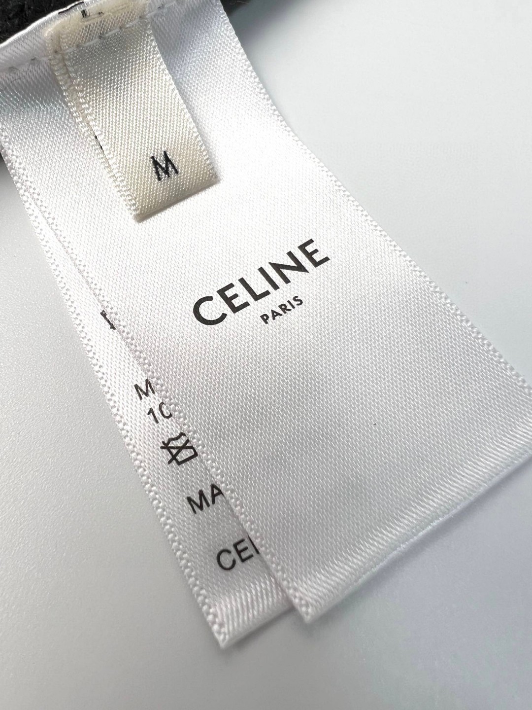 CELINE 赛琳 FW22 字母Logo印花针织毛衣 连帽卫衣 宽松 长袖 外套 黑色
