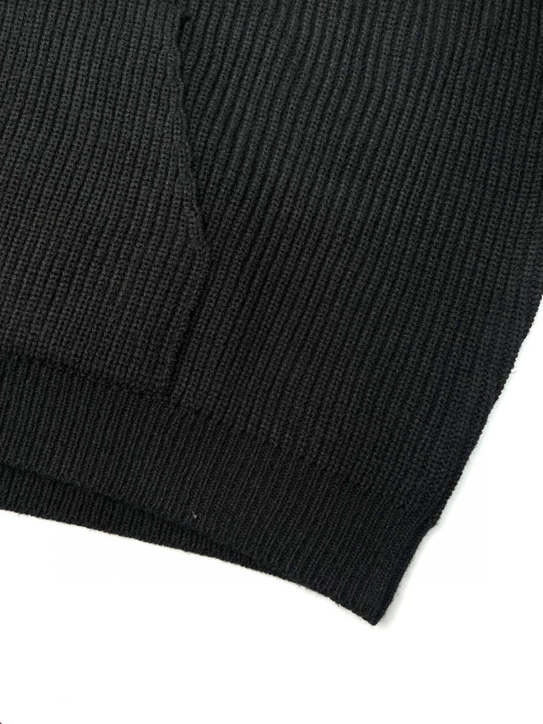 CELINE 赛琳 FW22 字母Logo印花针织毛衣 连帽卫衣 宽松 长袖 外套 黑色