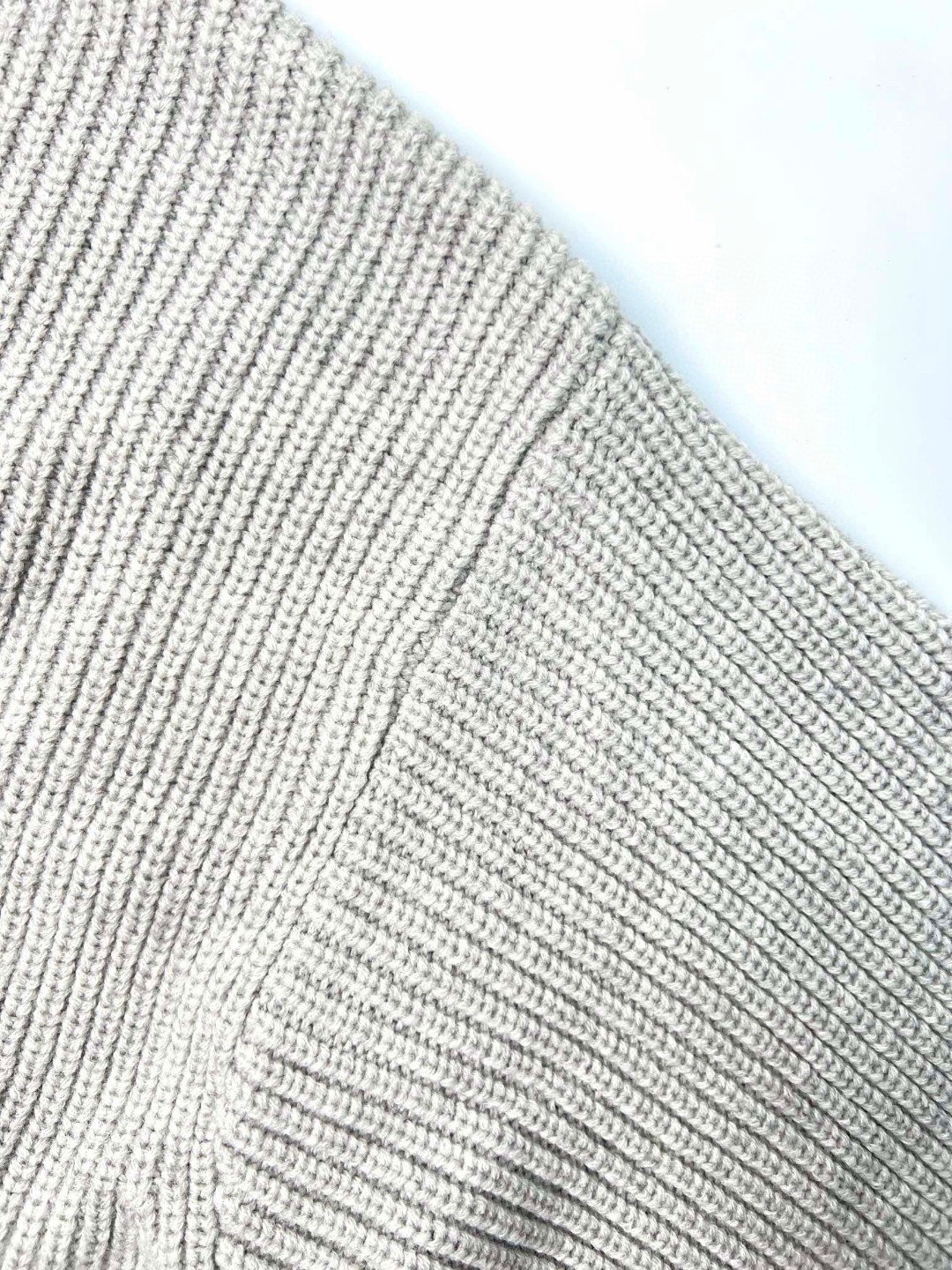 CELINE 赛琳 FW22 字母Logo印花针织毛衣 连帽卫衣 宽松 长袖 外套 灰色 2A85W423P-08GC