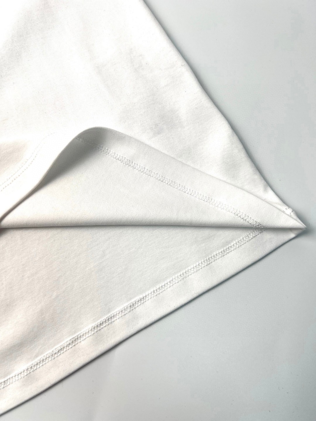 PRADA 普拉达 纯色三角徽标圆领 短袖 T恤 男女同款 白色