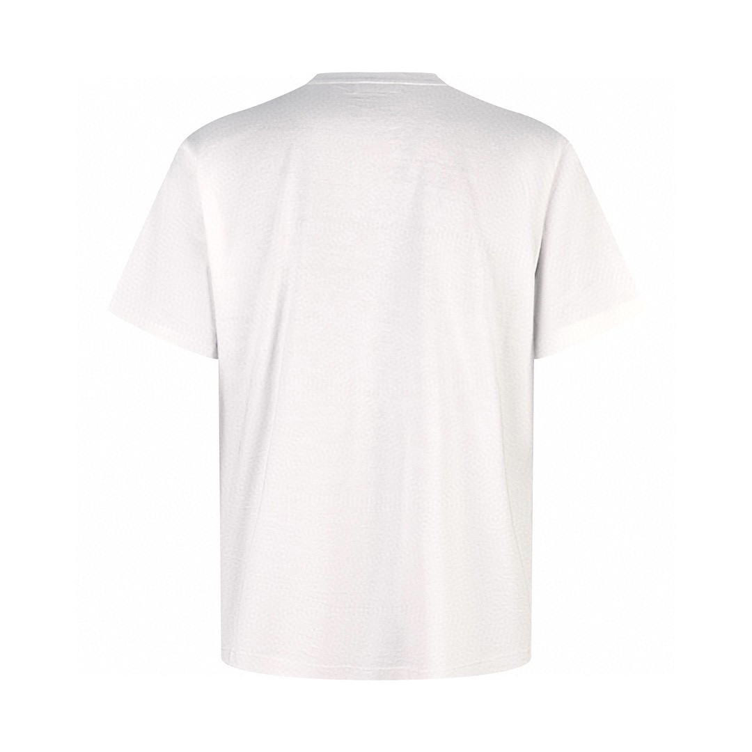 CELINE 赛琳 纯色刺绣徽标 T恤 圆领 短袖 夏款 男女同款 白色 2X04I671Q-01OB