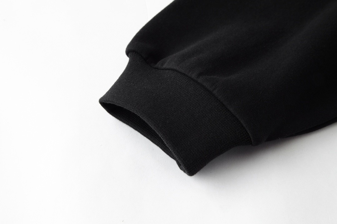 Balenciaga 巴黎世家 情人节光盘碟片 连帽卫衣 套头卫衣 长袖 秋冬 黑色