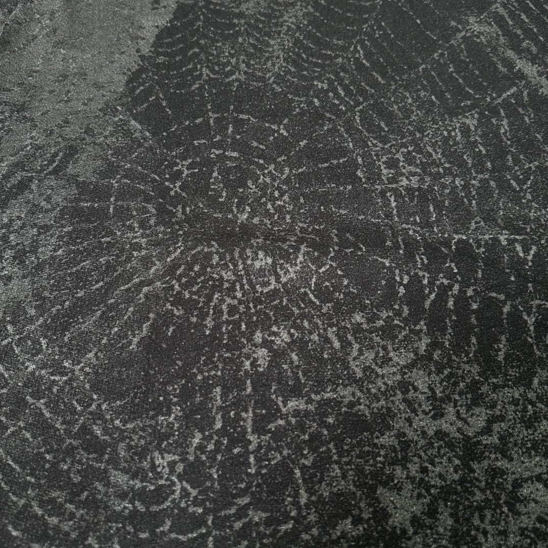 Supreme STONE ISLAND FW23 联名款 蜘蛛网印花圆领短袖 T 恤 夏款 黑色 SUP-FW23-168