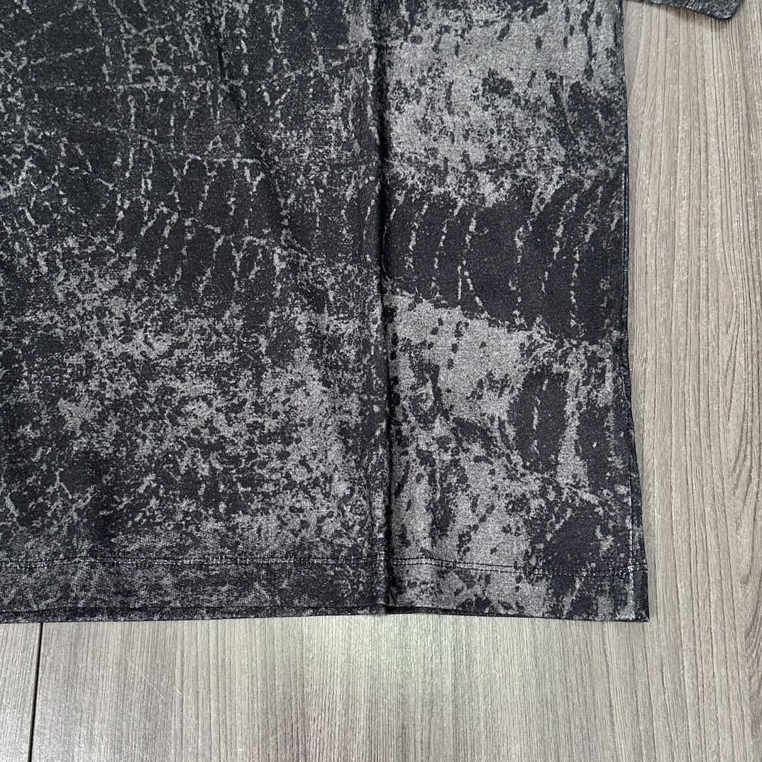 Supreme STONE ISLAND FW23 联名款 蜘蛛网印花圆领短袖 T 恤 夏款 黑色 SUP-FW23-168