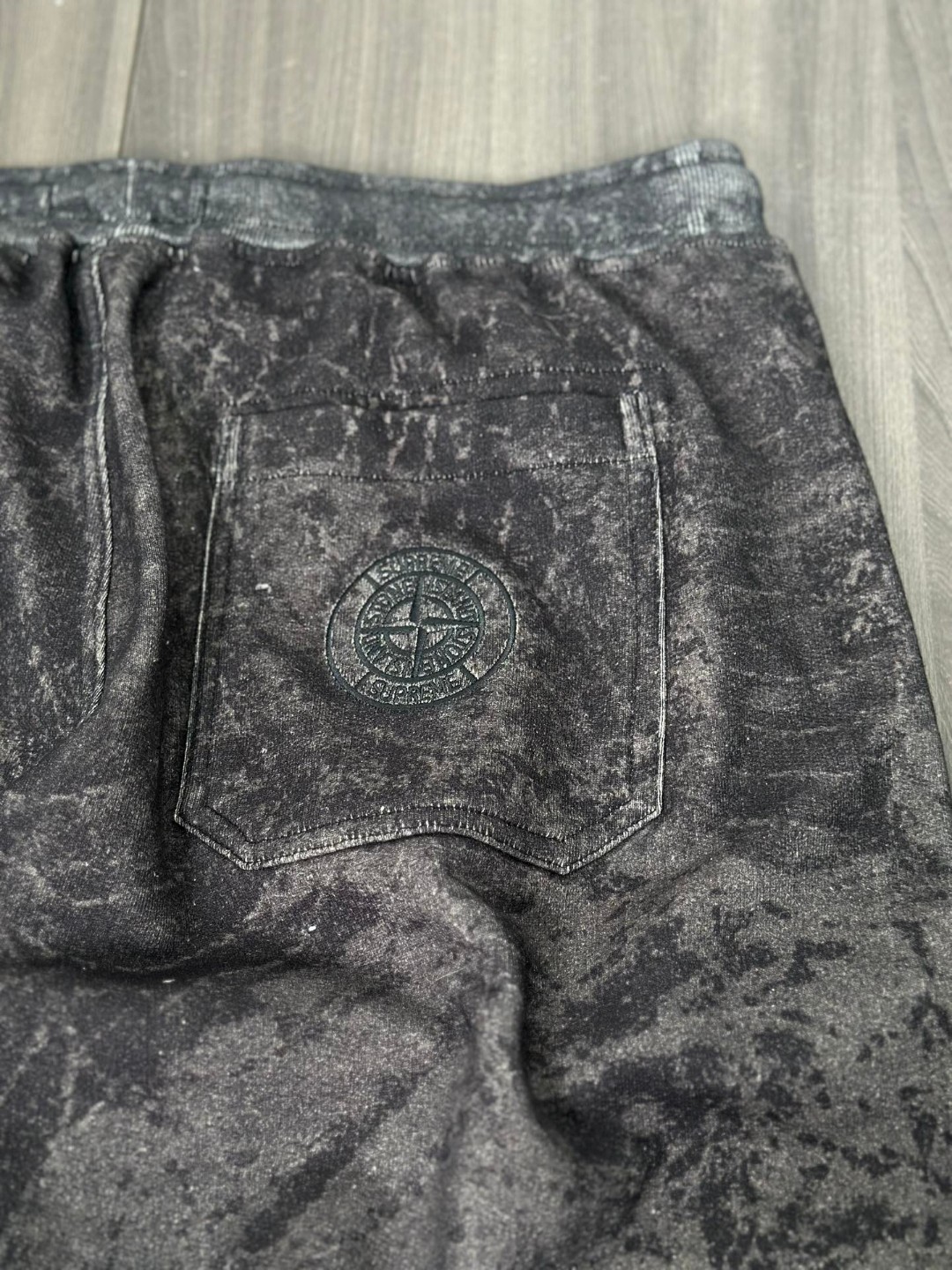 Supreme STONE ISLAND FW23 联名款 WEEK10 SWEATPANT 蜘蛛网印花收脚运动裤 休闲裤 长裤 黑色 SUP-FW23-173