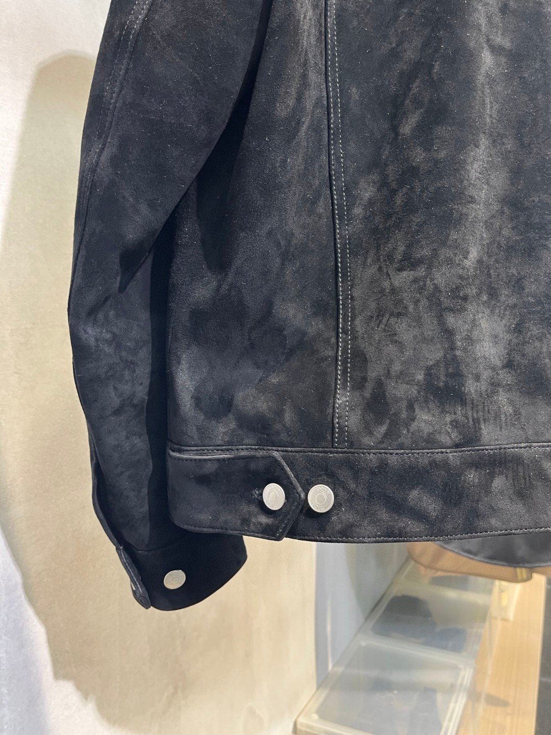 高定系列 Dior 迪奥 摇粒绒毛领拉链夹克 外套 长袖 保暖 黑色