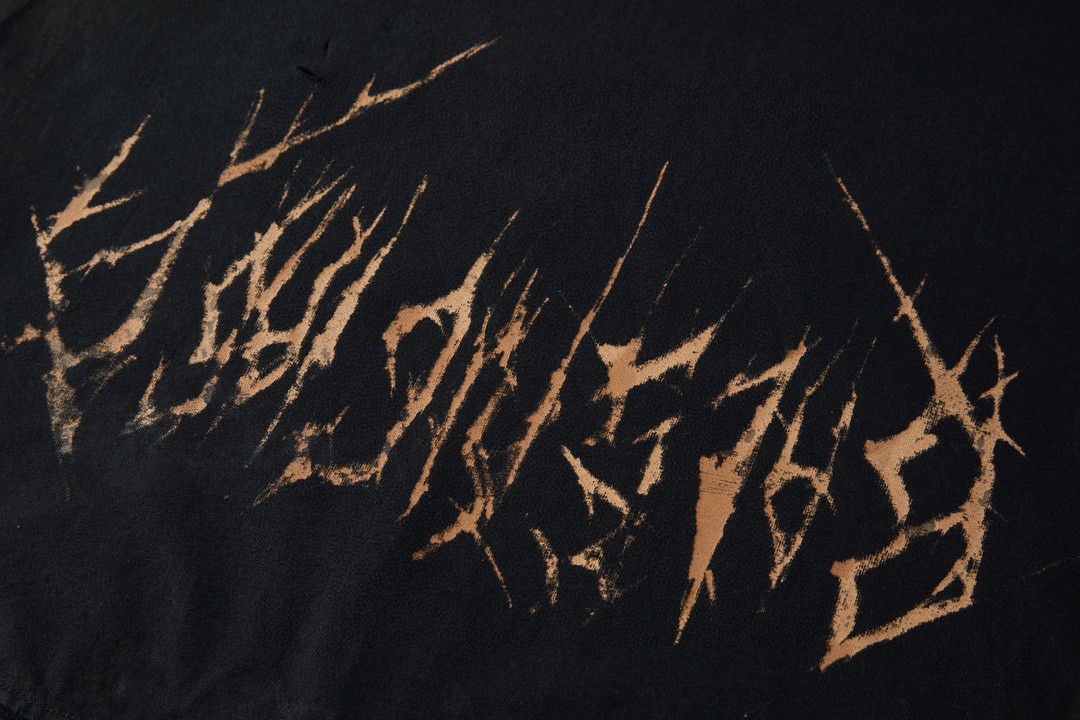 Balenciaga 巴黎世家 倒立巴黎世家夜景 字母Logo印花 圆领 短袖 T恤 夏季 黑色 698811TOVT31055