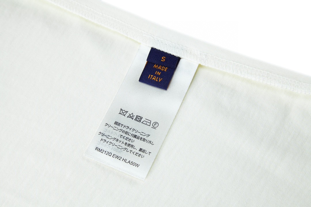 LOUIS VUITTON 路易威登 迈阿密限定 椰树印花 短袖 圆领 T 恤 上衣 夏款 男女同款 白色 