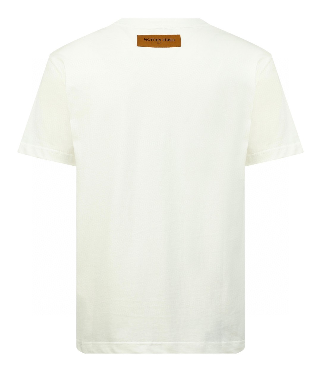 LOUIS VUITTON 路易威登 火焰字母logo涂鸦印花 短袖 圆领 T 恤 上衣 夏款 男女同款 白色 1A9T6P