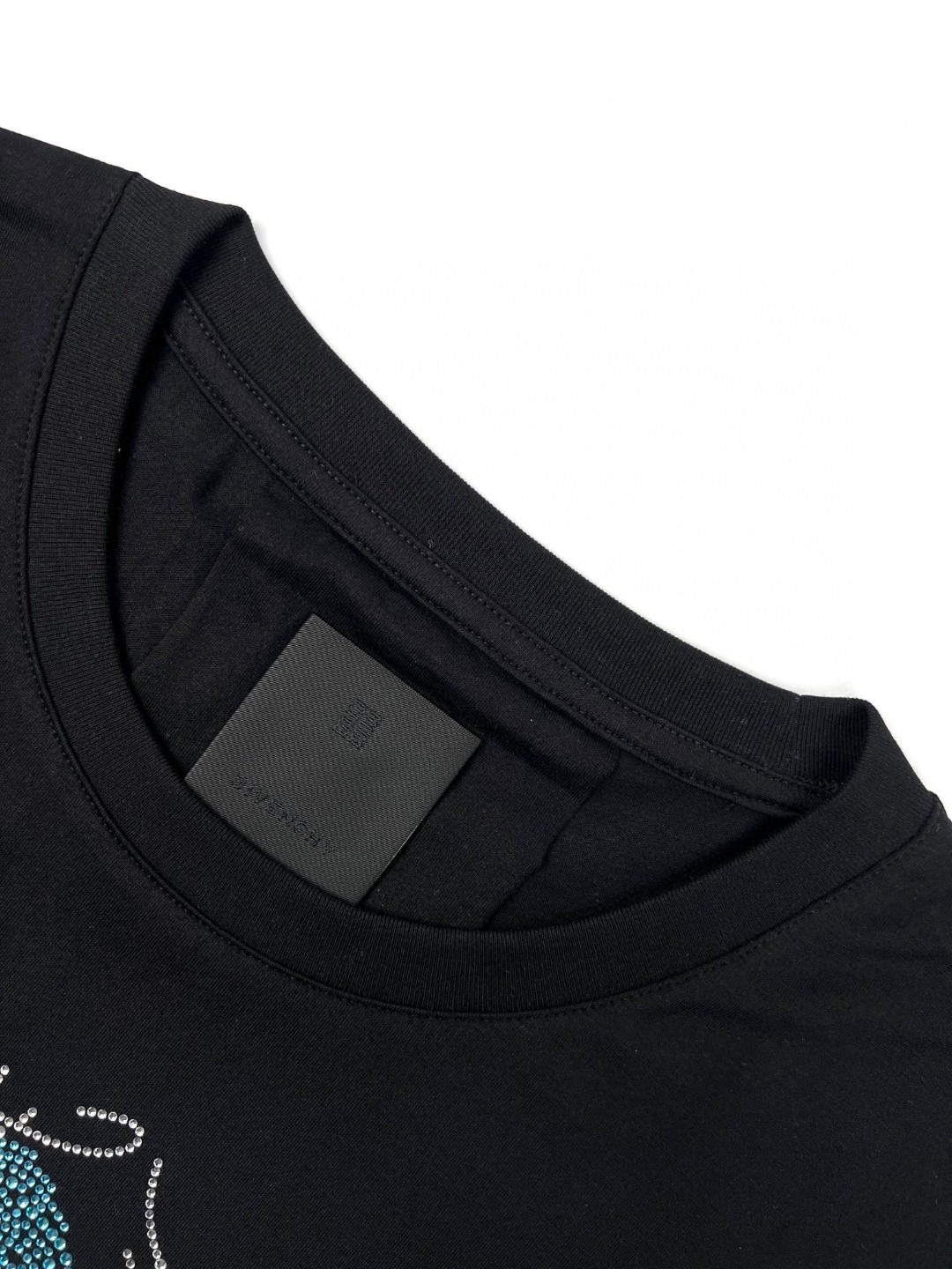 Givenchy 纪梵希 龙年限定 水钻 T恤 短袖 套头 夏款 黑色 