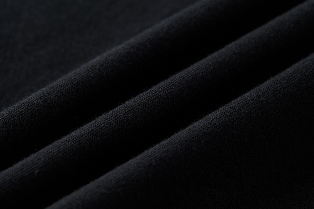 Balenciaga 巴黎世家 模糊溶解字母Logo印花 圆领 短袖 T恤 夏季 黑色 764235TQVI51569