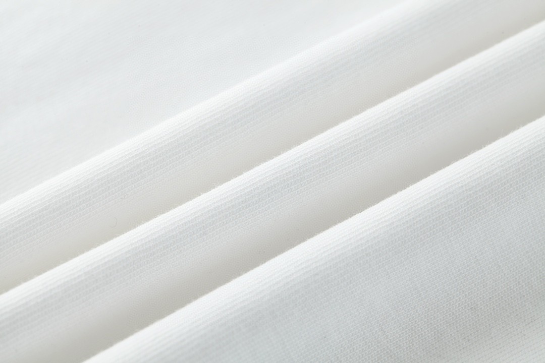 Balenciaga 巴黎世家 模糊溶解字母Logo印花 圆领 短袖 T恤 夏季 白色 764235TQVI59784