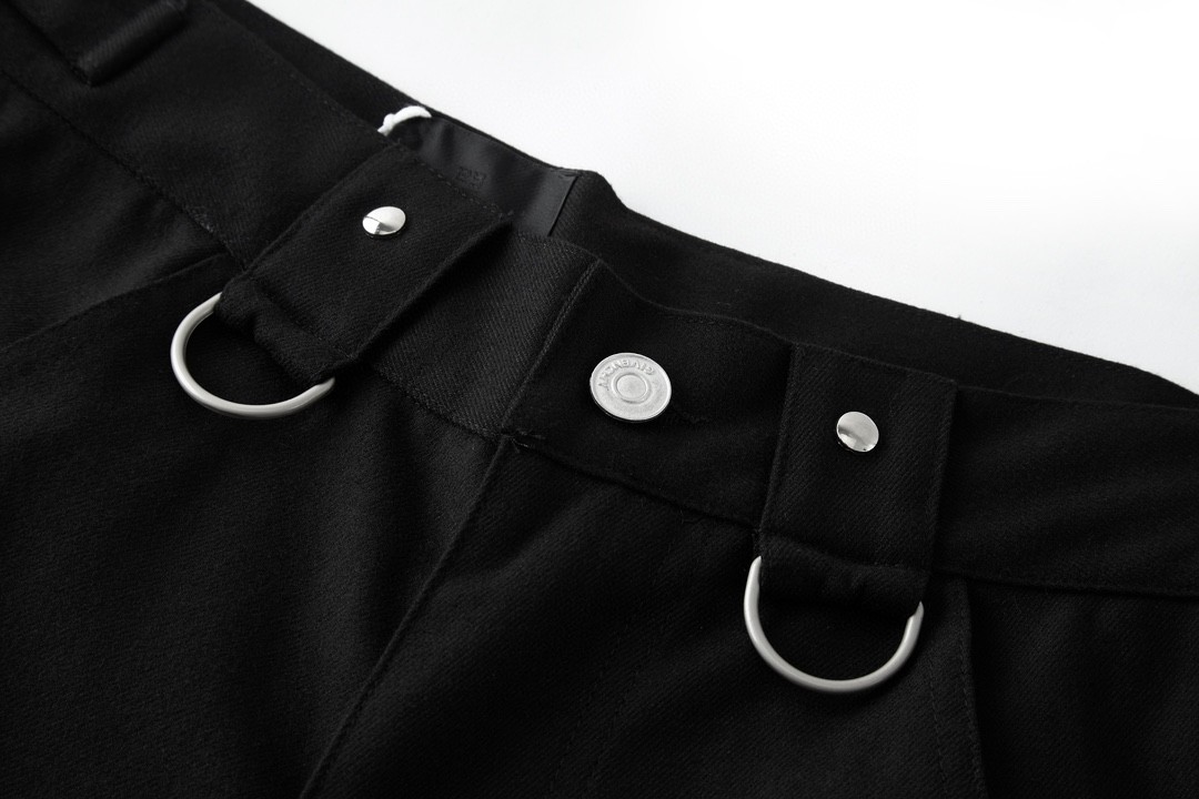 Givenchy 纪梵希 二合一可拆卸背带裤 休闲裤 长裤 黑色 BM51B114XM-001