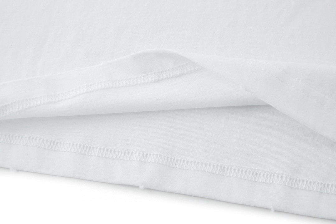 PRADA 普拉达 假日系列 纯色徽标烫钻 圆领 短袖 T恤 白色 3572AR-12GW-F0009-S-212