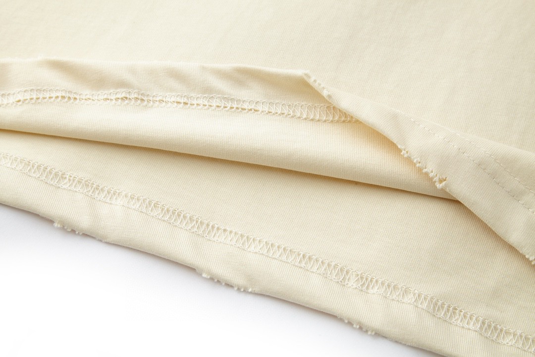 Balenciaga 巴黎世家 乐谱 圆领 短袖 T恤 夏季 米色 694576TMVO59069