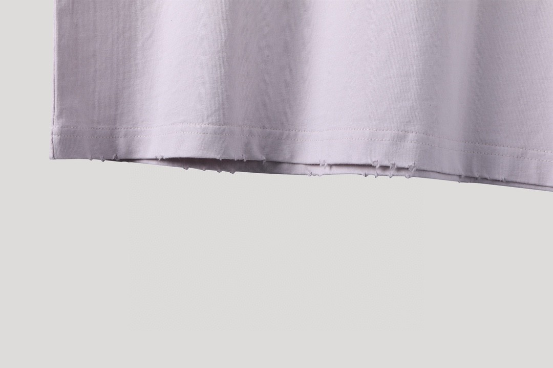 Balenciaga 巴黎世家 模糊字母Logo印花 圆领 短袖 T恤 夏季 白色