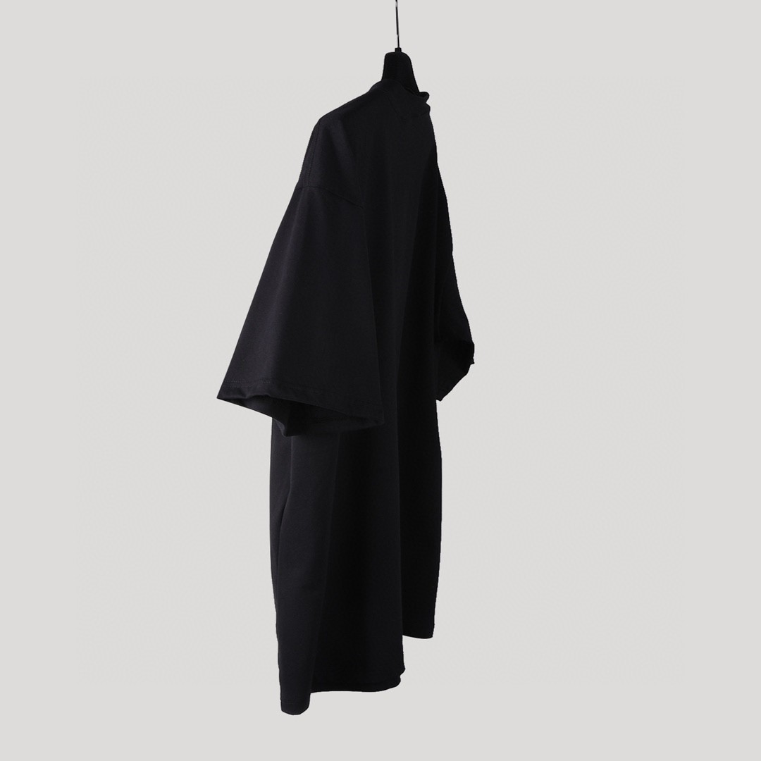 Balenciaga 巴黎世家 Erewhon 超市联名 字母Logo印花 圆领 短袖 T恤 夏季 黑色 