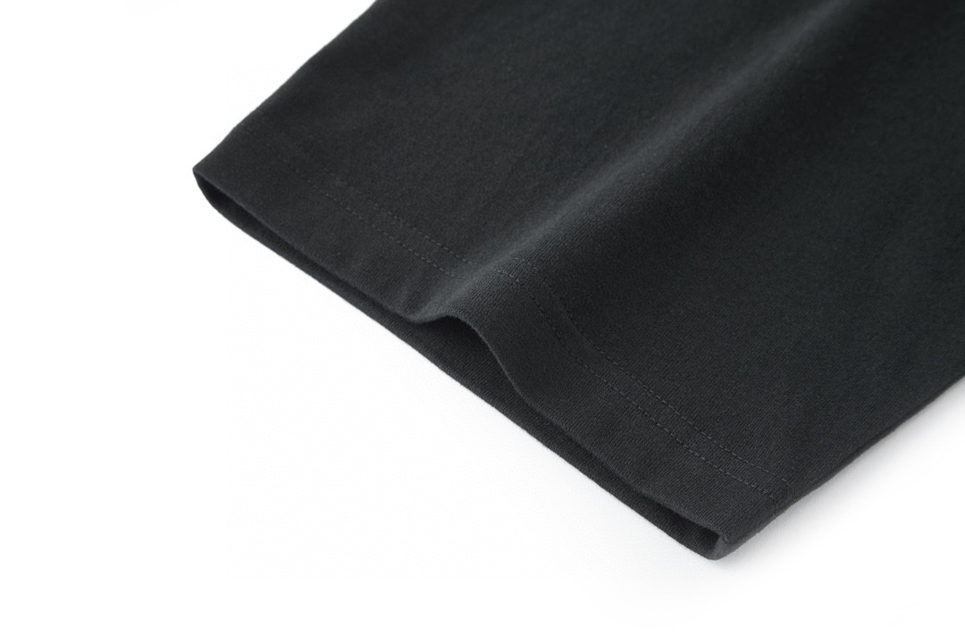 Balenciaga 巴黎世家 标语合集印花 圆领 短袖 T恤 夏季 黑色 712398TNVQ71070