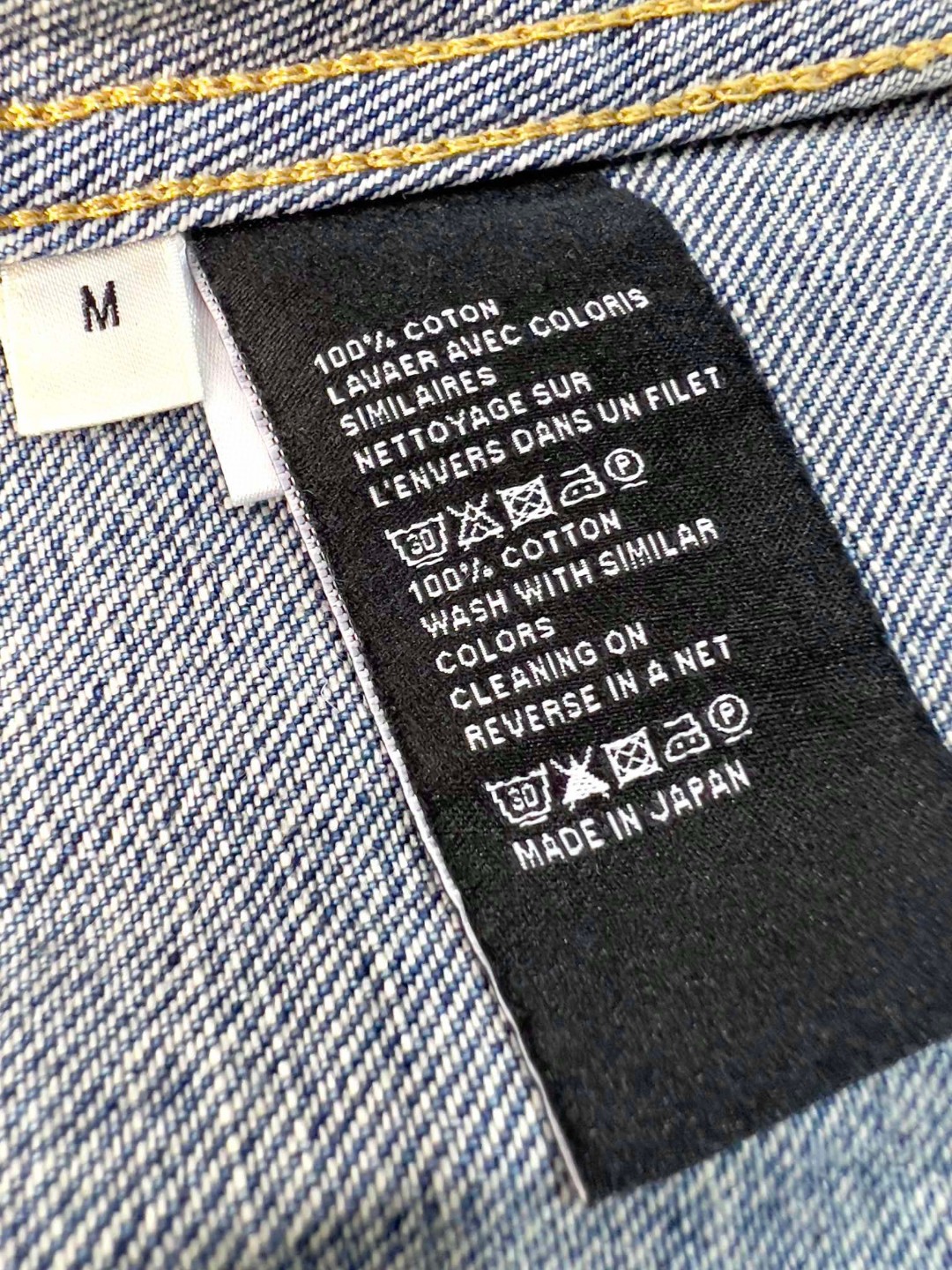 CELINE 赛琳 FW23 水洗单排扣连帽休闲牛仔外套 牛仔衣 长袖 外套 秋冬款 蓝色