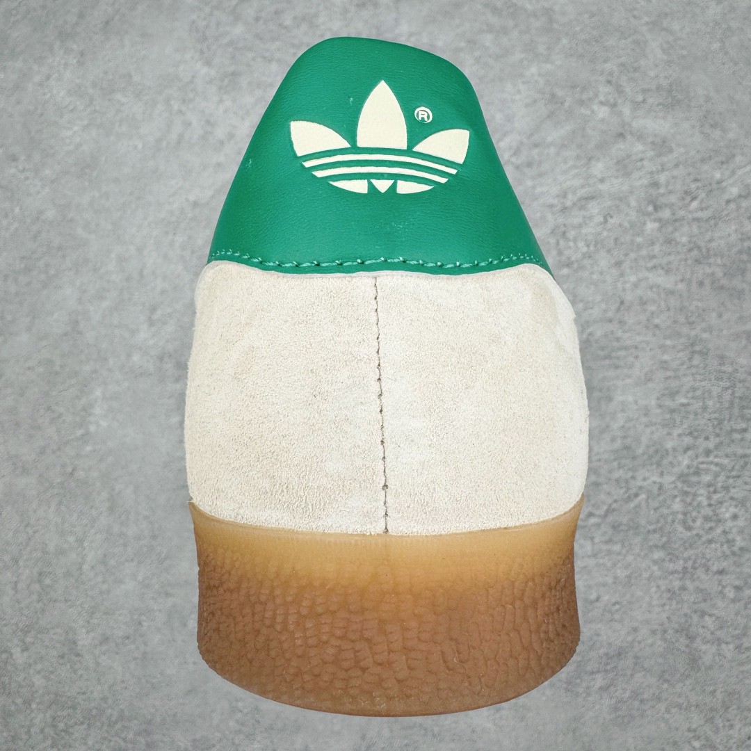 Adidas Originals Gazelle Indoor 低筒 复古板鞋 休闲鞋 男鞋 女鞋 米绿 IF3235
